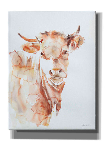 Image of 'Village Cow' by Alan Majchrowicz, Giclee Canvas Wall Art