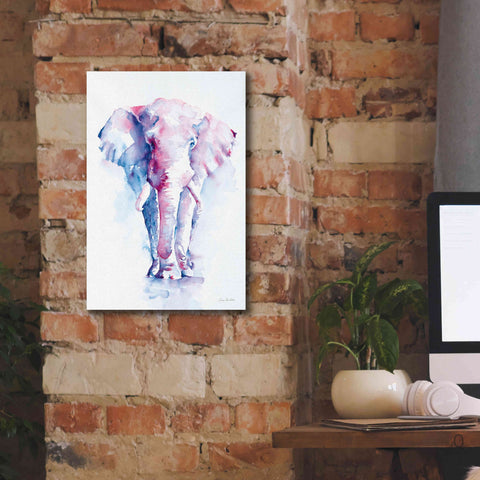Image of 'An Elephant Never Forgets' by Alan Majchrowicz, Giclee Canvas Wall Art,12x18