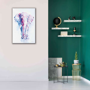 'An Elephant Never Forgets' by Alan Majchrowicz, Giclee Canvas Wall Art,26x40