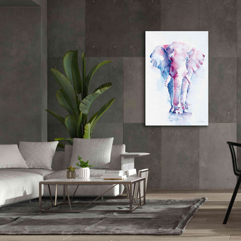 Image of 'An Elephant Never Forgets' by Alan Majchrowicz, Giclee Canvas Wall Art,40x60