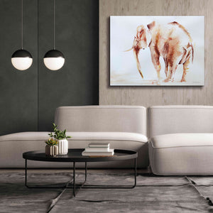 'Lone Elephant' by Alan Majchrowicz, Giclee Canvas Wall Art,54x40