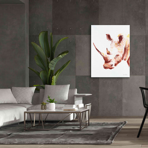 Image of 'Rhino' by Alan Majchrowicz, Giclee Canvas Wall Art,40x54