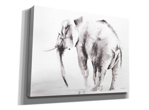Image of 'Lone Elephant Gray' by Alan Majchrowicz, Giclee Canvas Wall Art