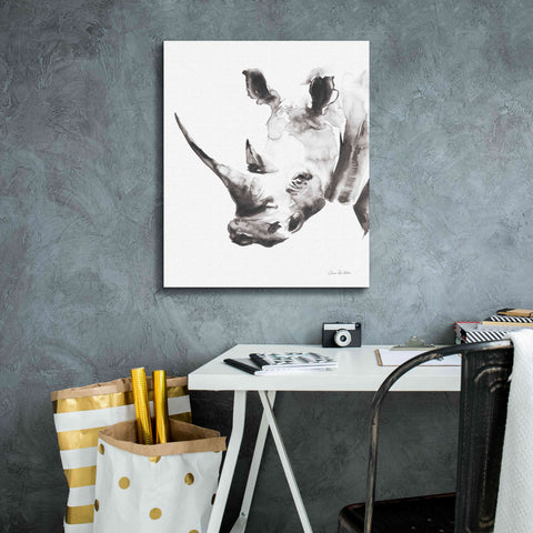 Image of 'Rhino Gray' by Alan Majchrowicz, Giclee Canvas Wall Art,20x24