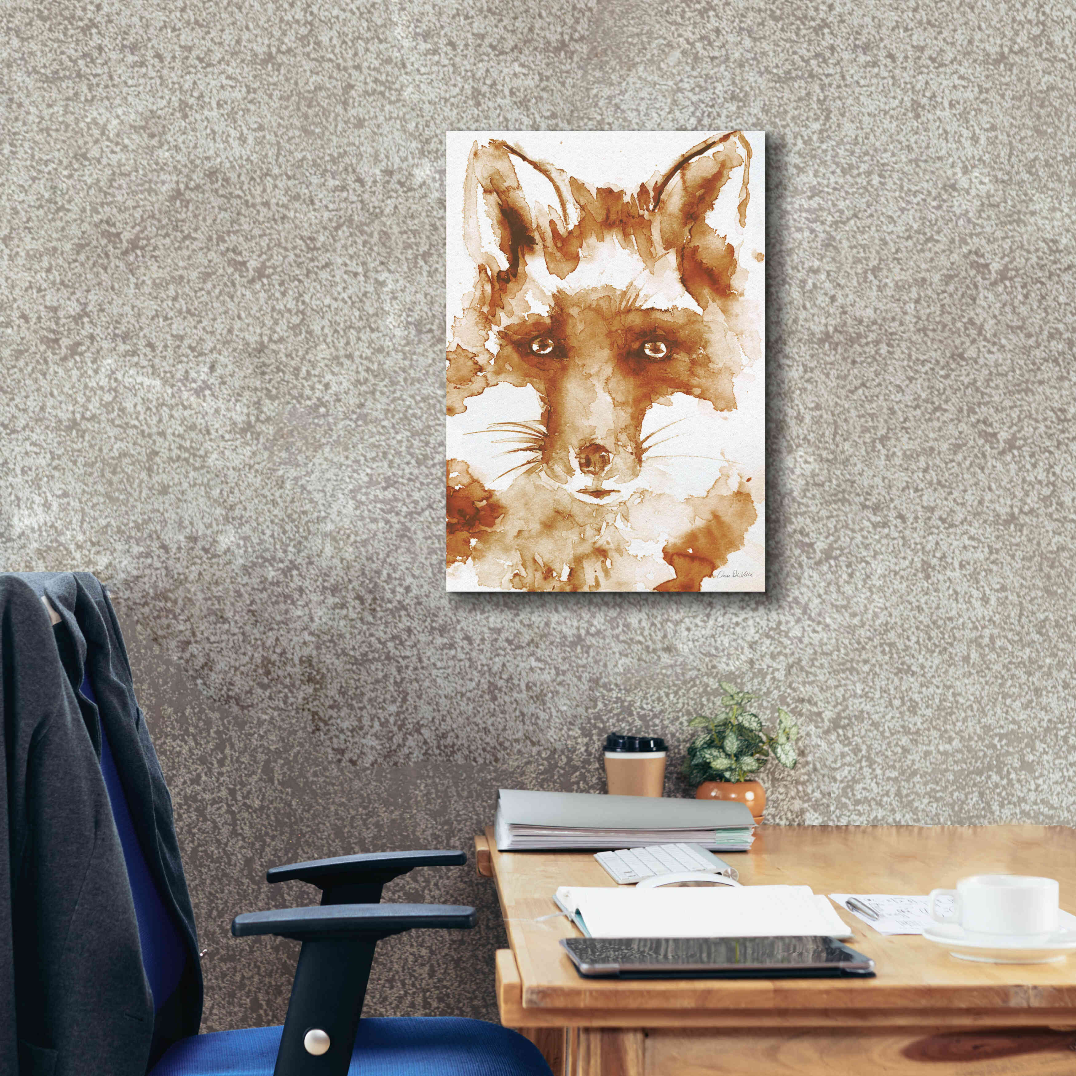 'Sweet And Sour Brown' by Alan Majchrowicz, Giclee Canvas Wall Art,18x26