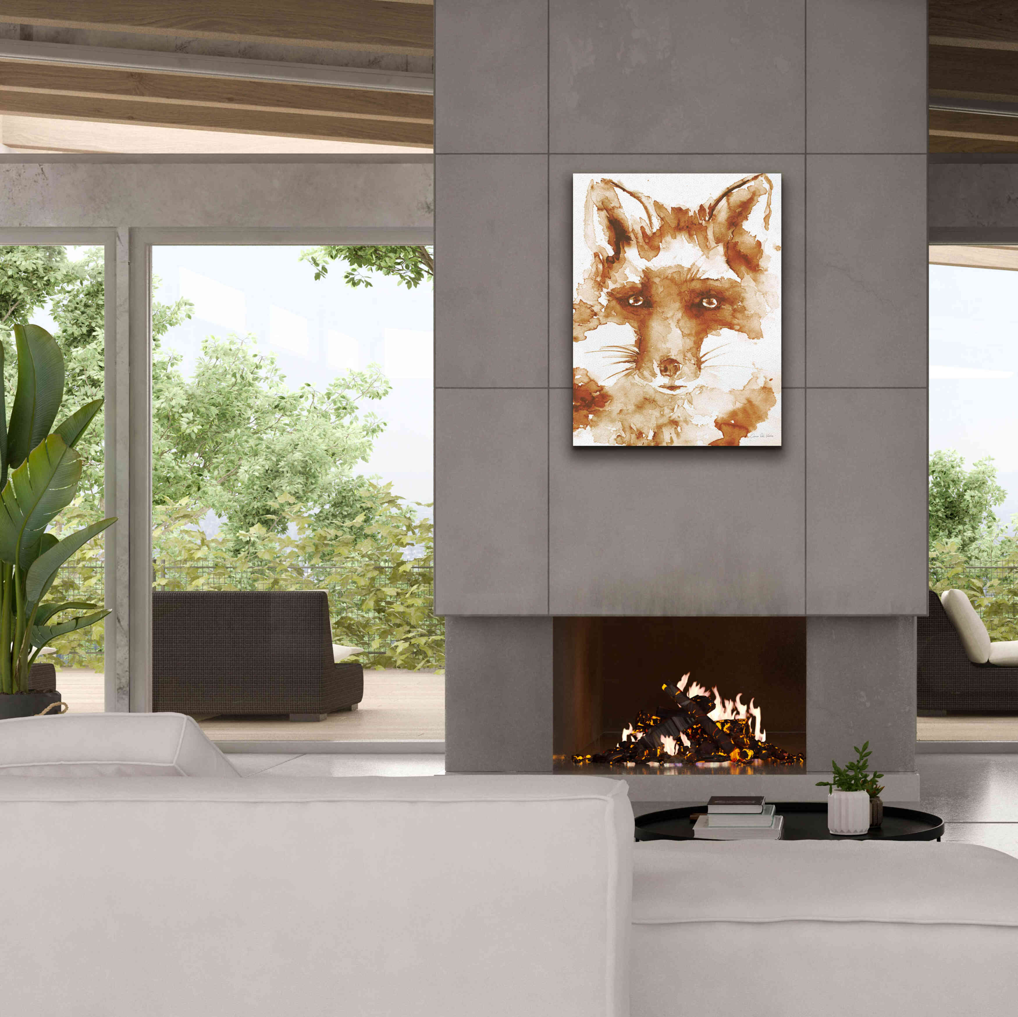 'Sweet And Sour Brown' by Alan Majchrowicz, Giclee Canvas Wall Art,26x34