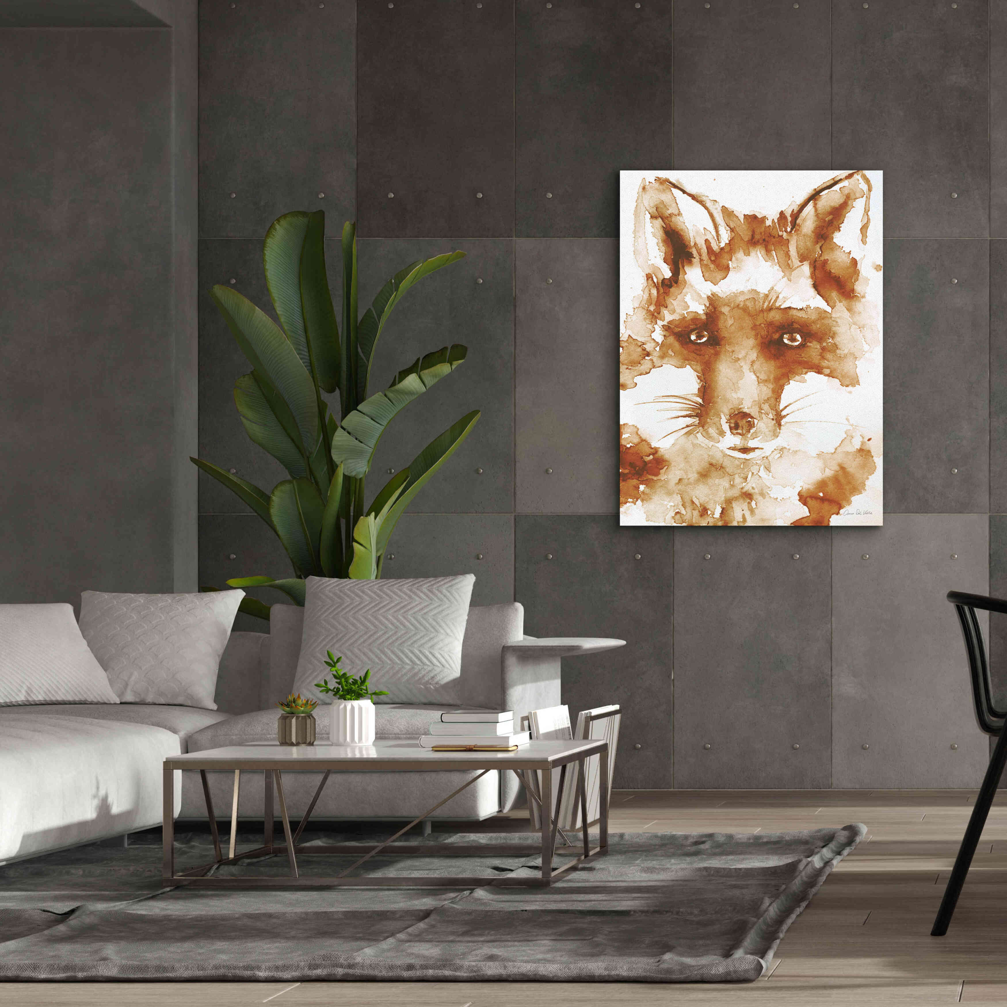 'Sweet And Sour Brown' by Alan Majchrowicz, Giclee Canvas Wall Art,40x54