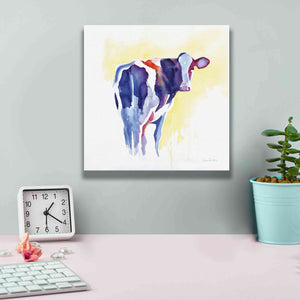 'Holstein I' by Alan Majchrowicz, Giclee Canvas Wall Art,12x12