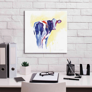 'Holstein I' by Alan Majchrowicz, Giclee Canvas Wall Art,18x18