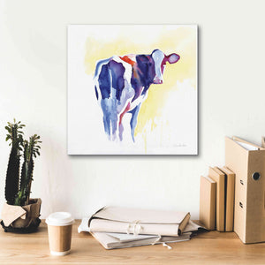 'Holstein I' by Alan Majchrowicz, Giclee Canvas Wall Art,18x18