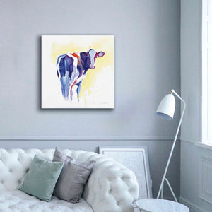 'Holstein I' by Alan Majchrowicz, Giclee Canvas Wall Art,37x37