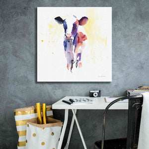 'Holstein II' by Alan Majchrowicz, Giclee Canvas Wall Art,26x26