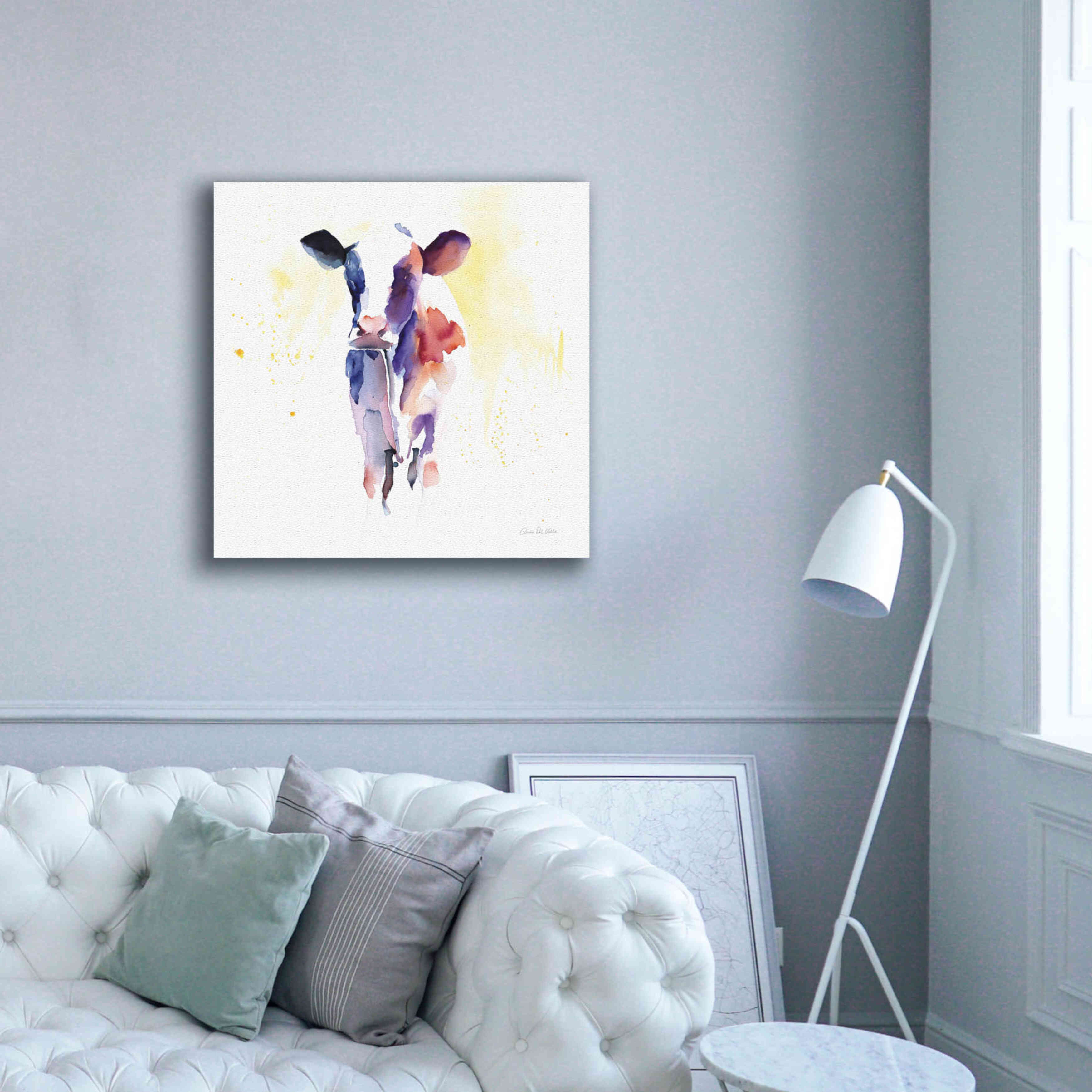 'Holstein II' by Alan Majchrowicz, Giclee Canvas Wall Art,37x37