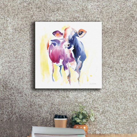 Image of 'Holstein III' by Alan Majchrowicz, Giclee Canvas Wall Art,18x18