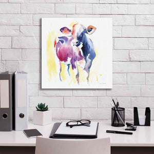 'Holstein III' by Alan Majchrowicz, Giclee Canvas Wall Art,18x18