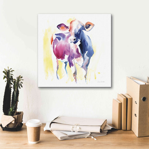Image of 'Holstein III' by Alan Majchrowicz, Giclee Canvas Wall Art,18x18