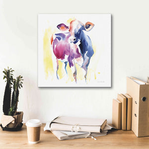 'Holstein III' by Alan Majchrowicz, Giclee Canvas Wall Art,18x18