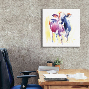 'Holstein III' by Alan Majchrowicz, Giclee Canvas Wall Art,26x26
