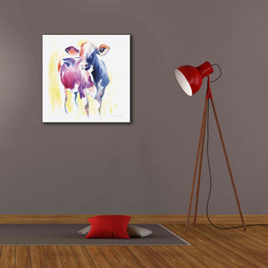 'Holstein III' by Alan Majchrowicz, Giclee Canvas Wall Art,26x26