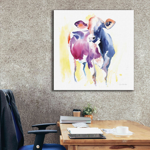 Image of 'Holstein III' by Alan Majchrowicz, Giclee Canvas Wall Art,37x37