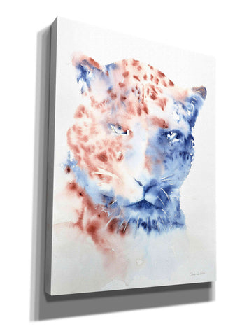 Image of 'Copper And Blue Cheetah' by Alan Majchrowicz, Giclee Canvas Wall Art