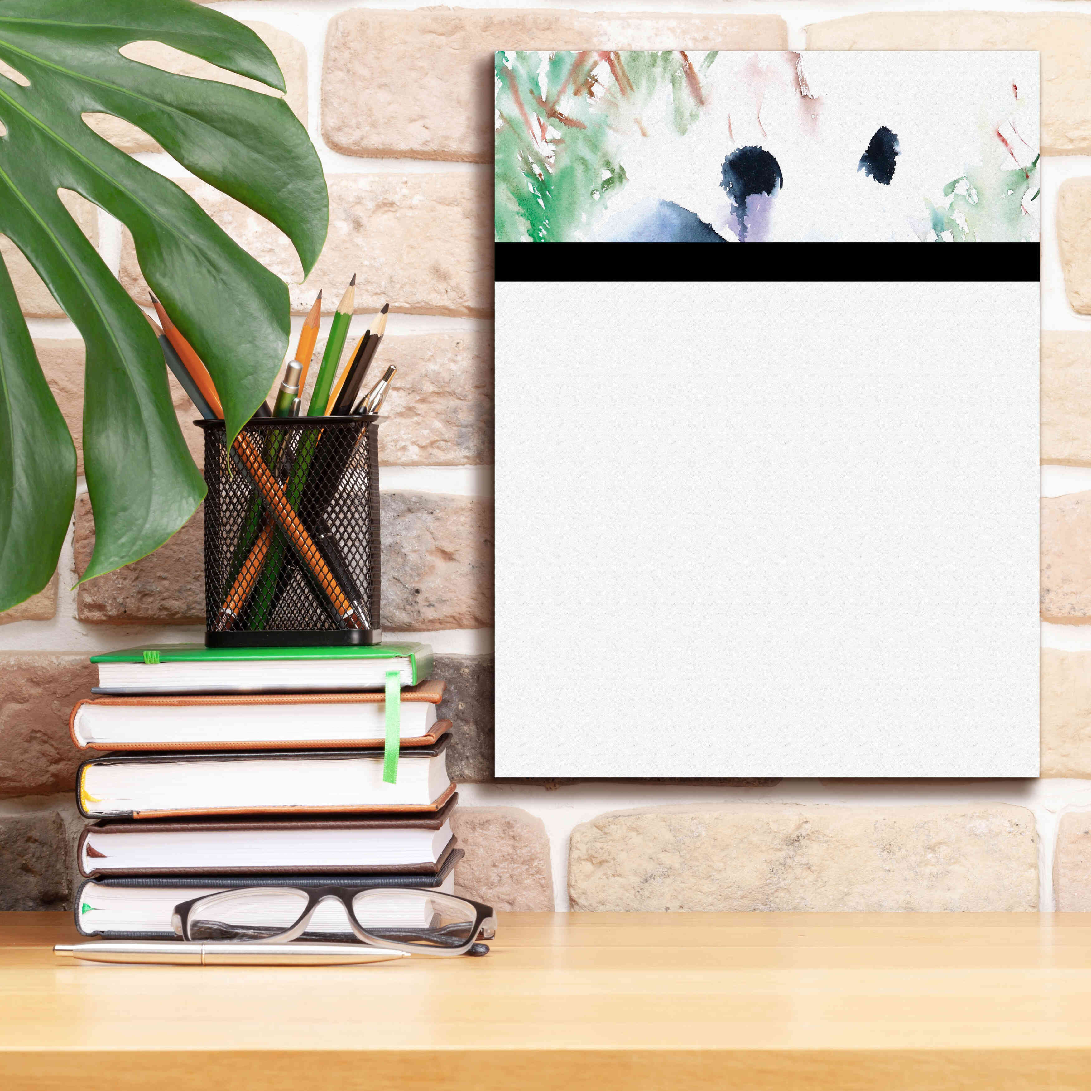 'Panda' by Alan Majchrowicz, Giclee Canvas Wall Art,12x16