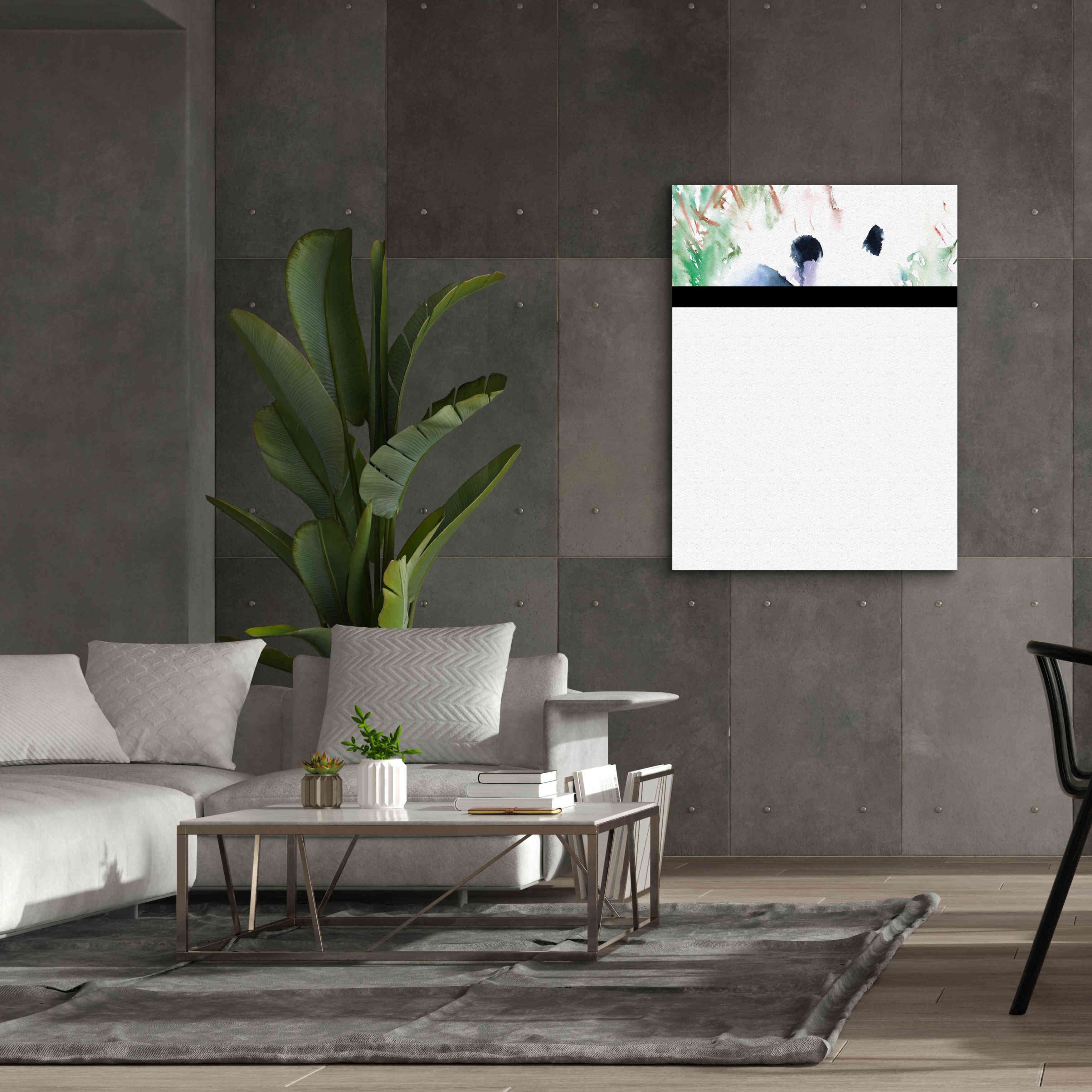 'Panda' by Alan Majchrowicz, Giclee Canvas Wall Art,40x54