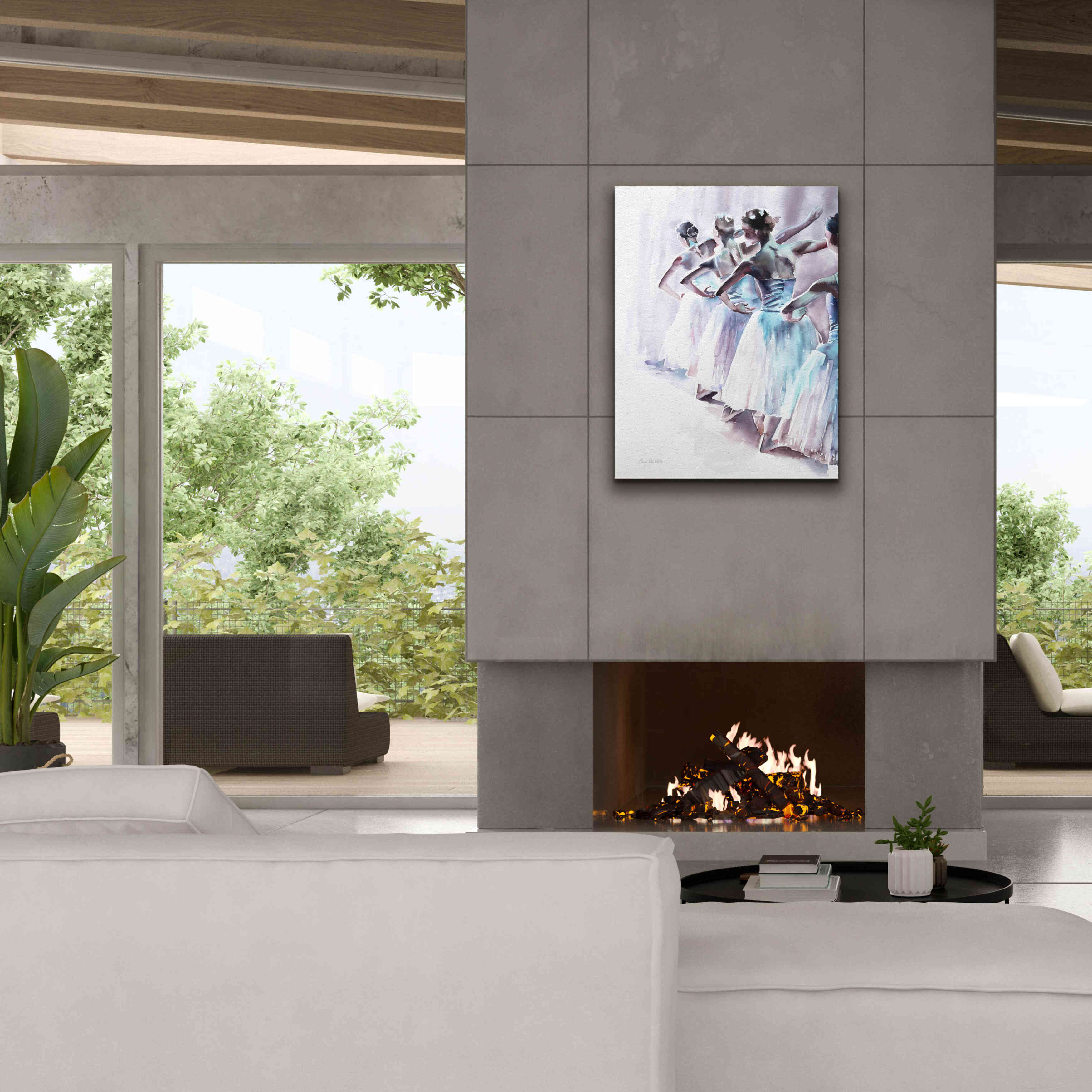 'Ballet II' by Alan Majchrowicz, Giclee Canvas Wall Art,26x34