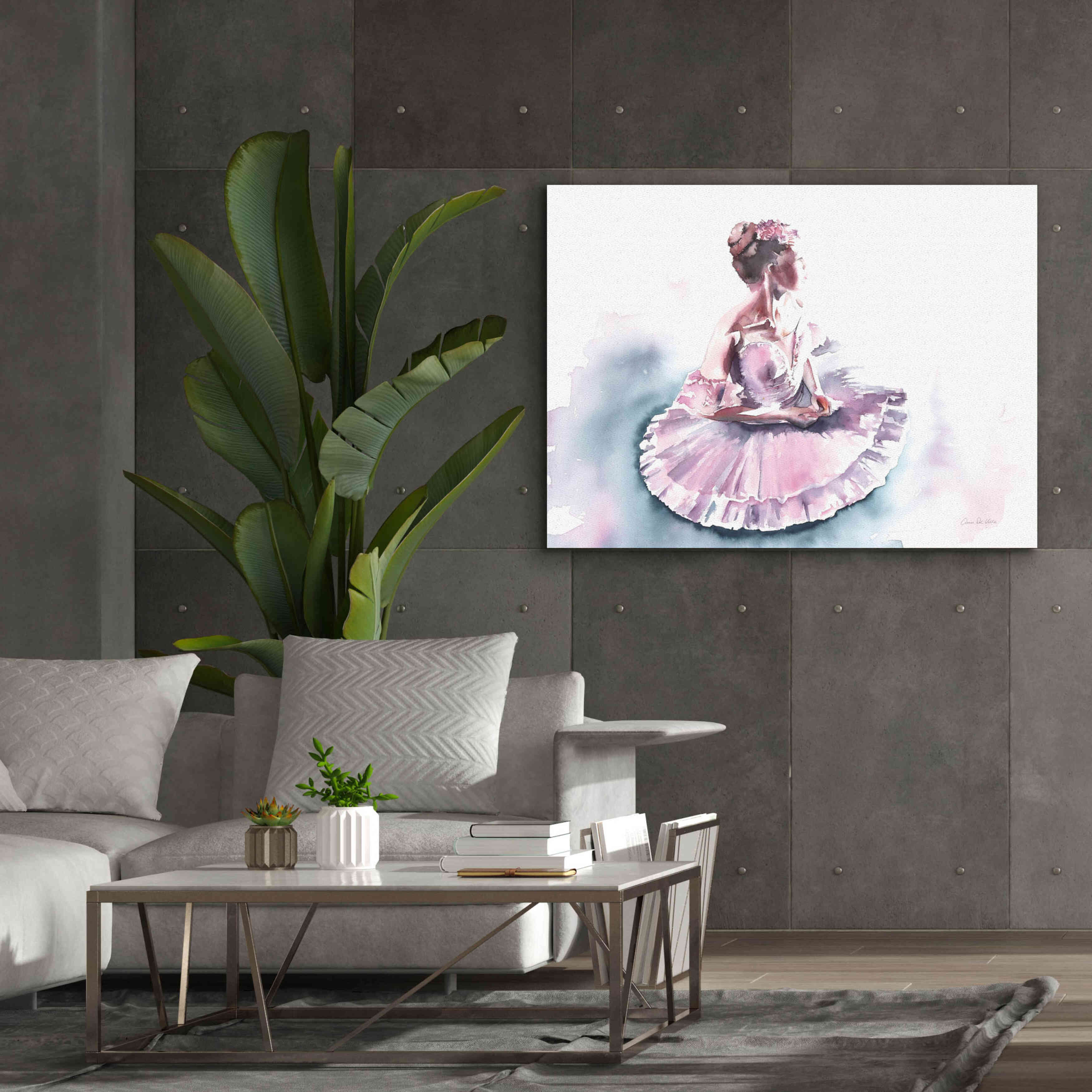 'Ballet V' by Alan Majchrowicz, Giclee Canvas Wall Art,54x40