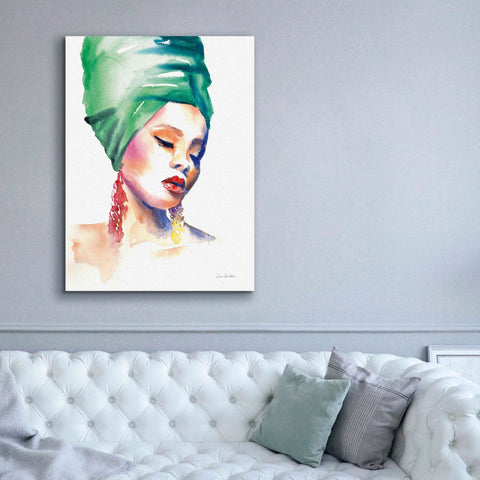 Image of 'Woman In Green' by Alan Majchrowicz, Giclee Canvas Wall Art,40x54