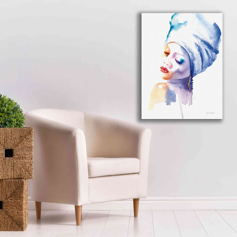 Image of 'Woman In Blue' by Alan Majchrowicz, Giclee Canvas Wall Art,26x34