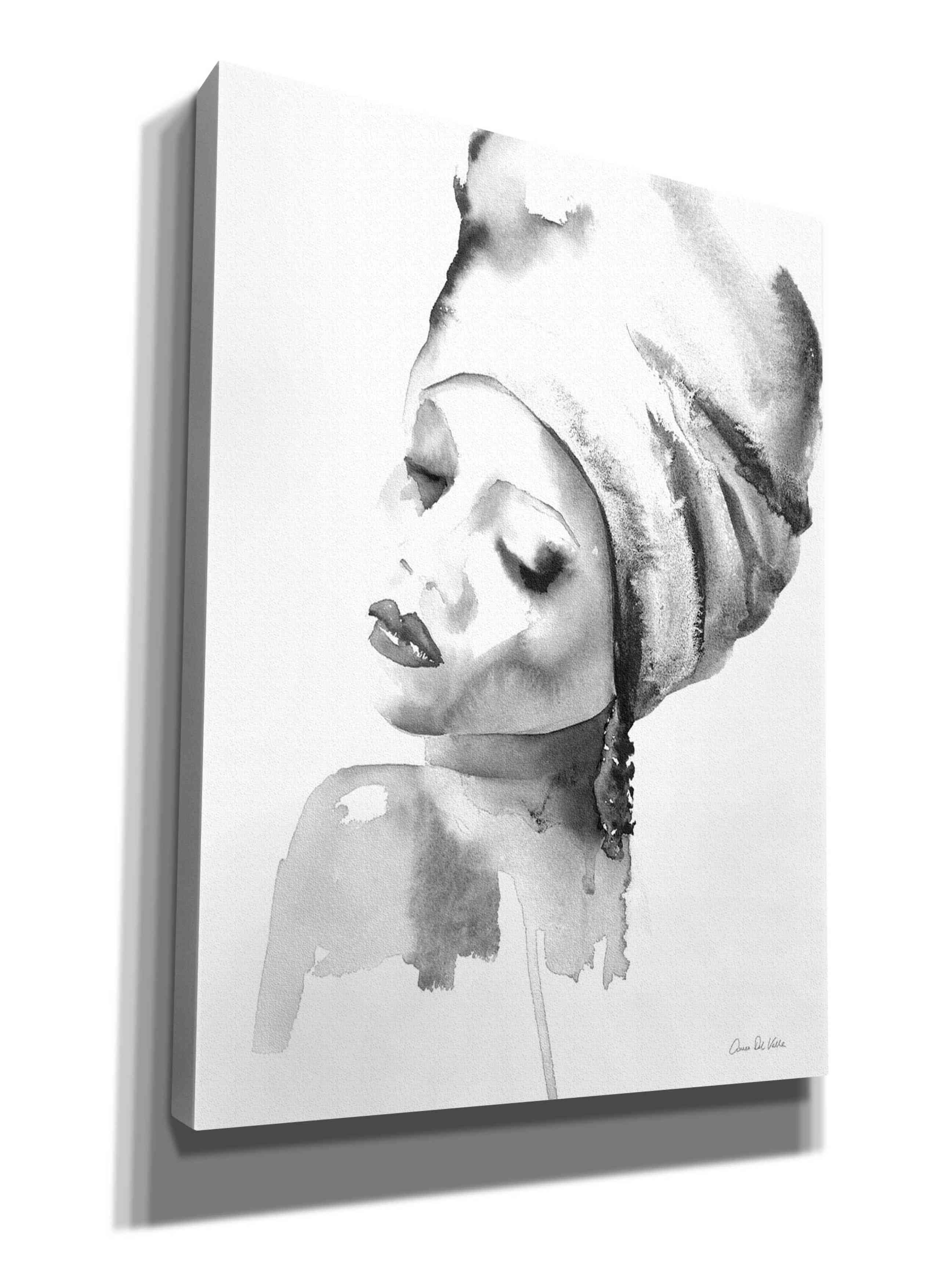 'Woman I BW' by Alan Majchrowicz, Giclee Canvas Wall Art