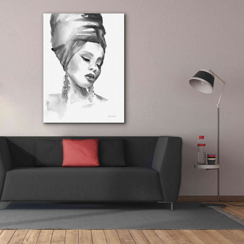 Image of 'Woman II BW' by Alan Majchrowicz, Giclee Canvas Wall Art,40x54