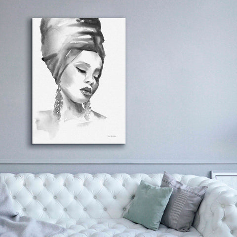 Image of 'Woman II BW' by Alan Majchrowicz, Giclee Canvas Wall Art,40x54