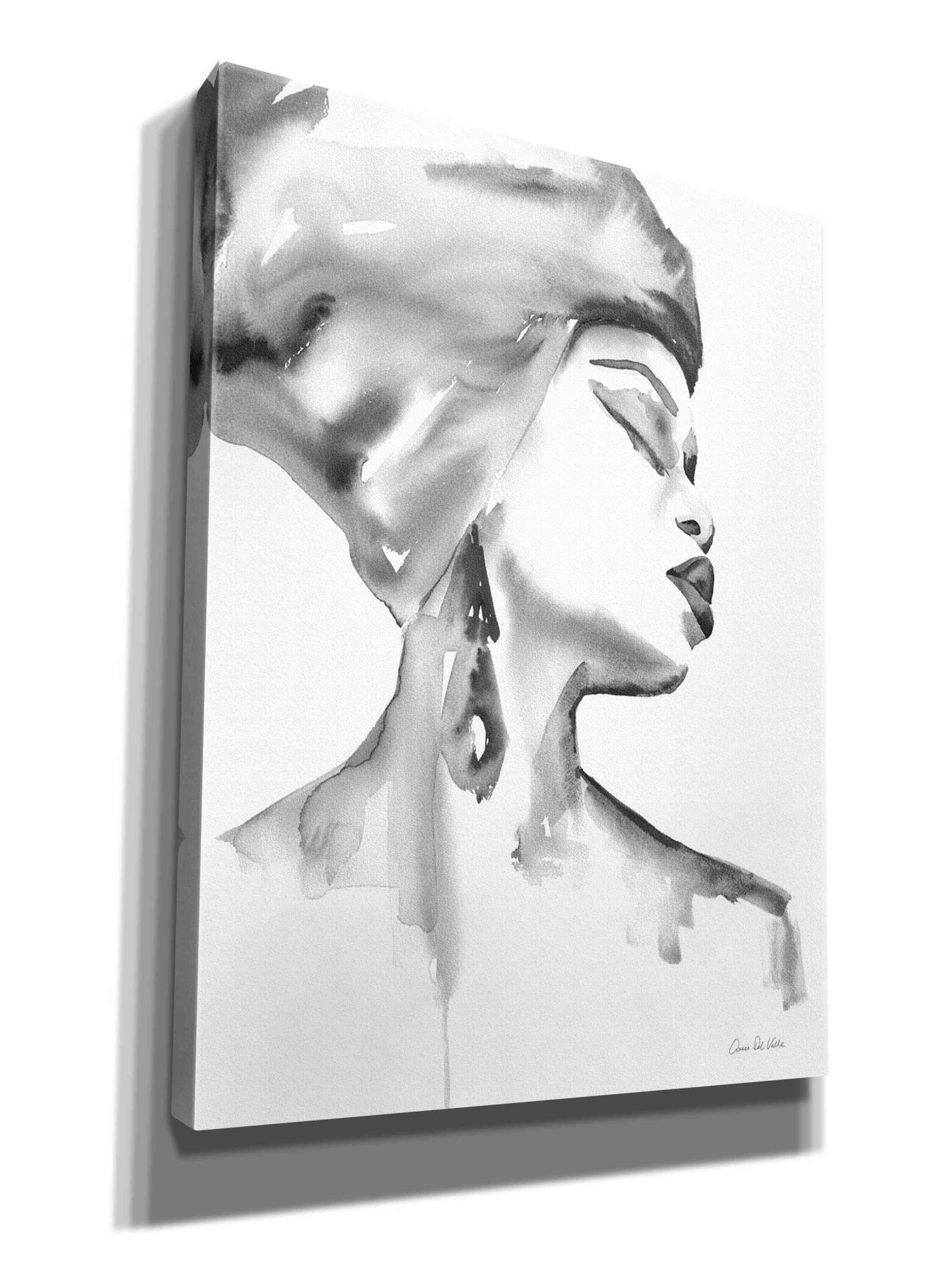 'Woman III BW' by Alan Majchrowicz, Giclee Canvas Wall Art
