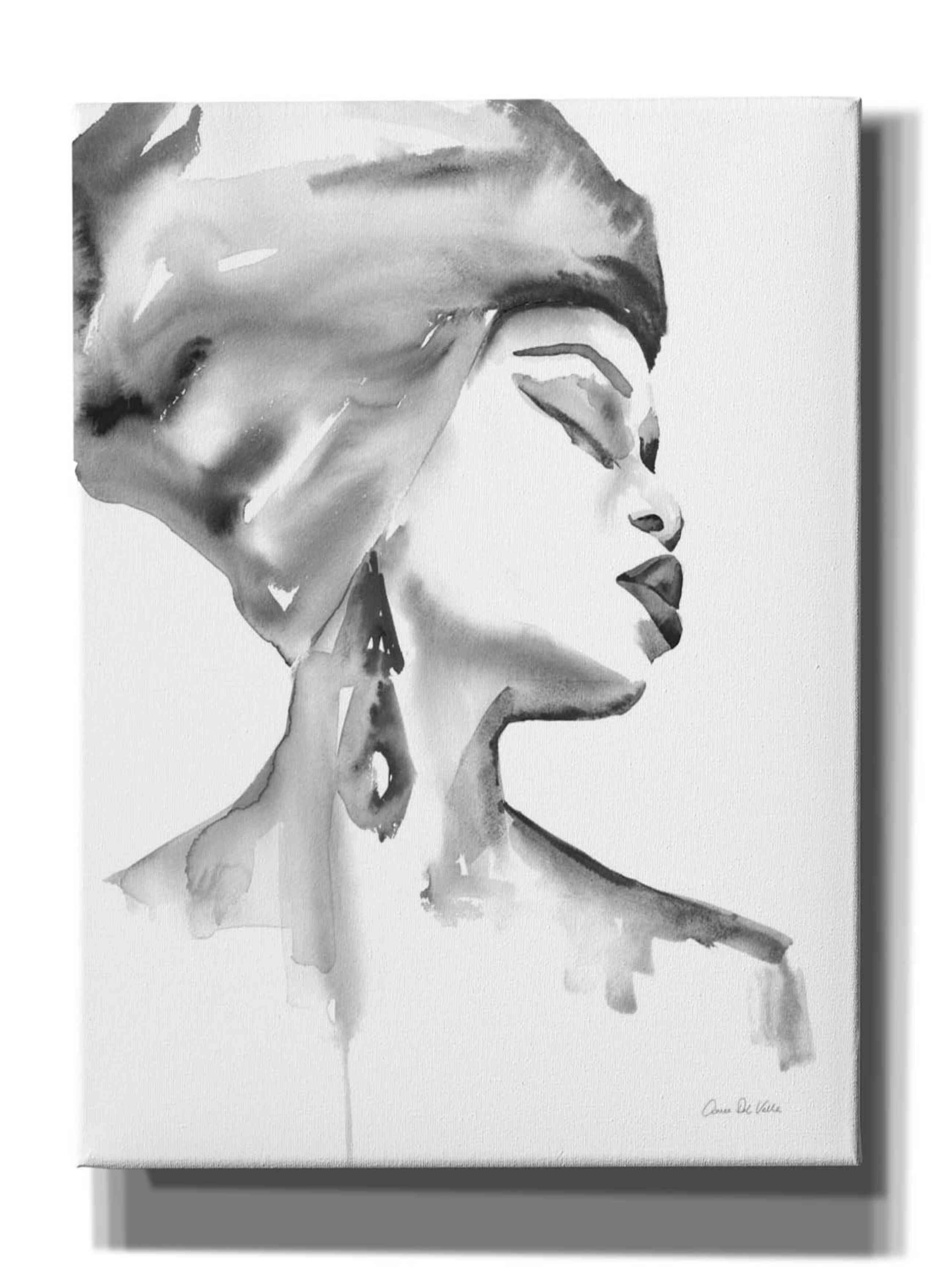 'Woman III BW' by Alan Majchrowicz, Giclee Canvas Wall Art