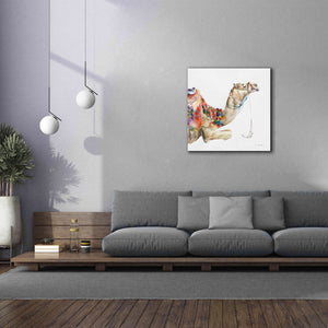 'Desert Camel I' by Alan Majchrowicz, Giclee Canvas Wall Art,37x37