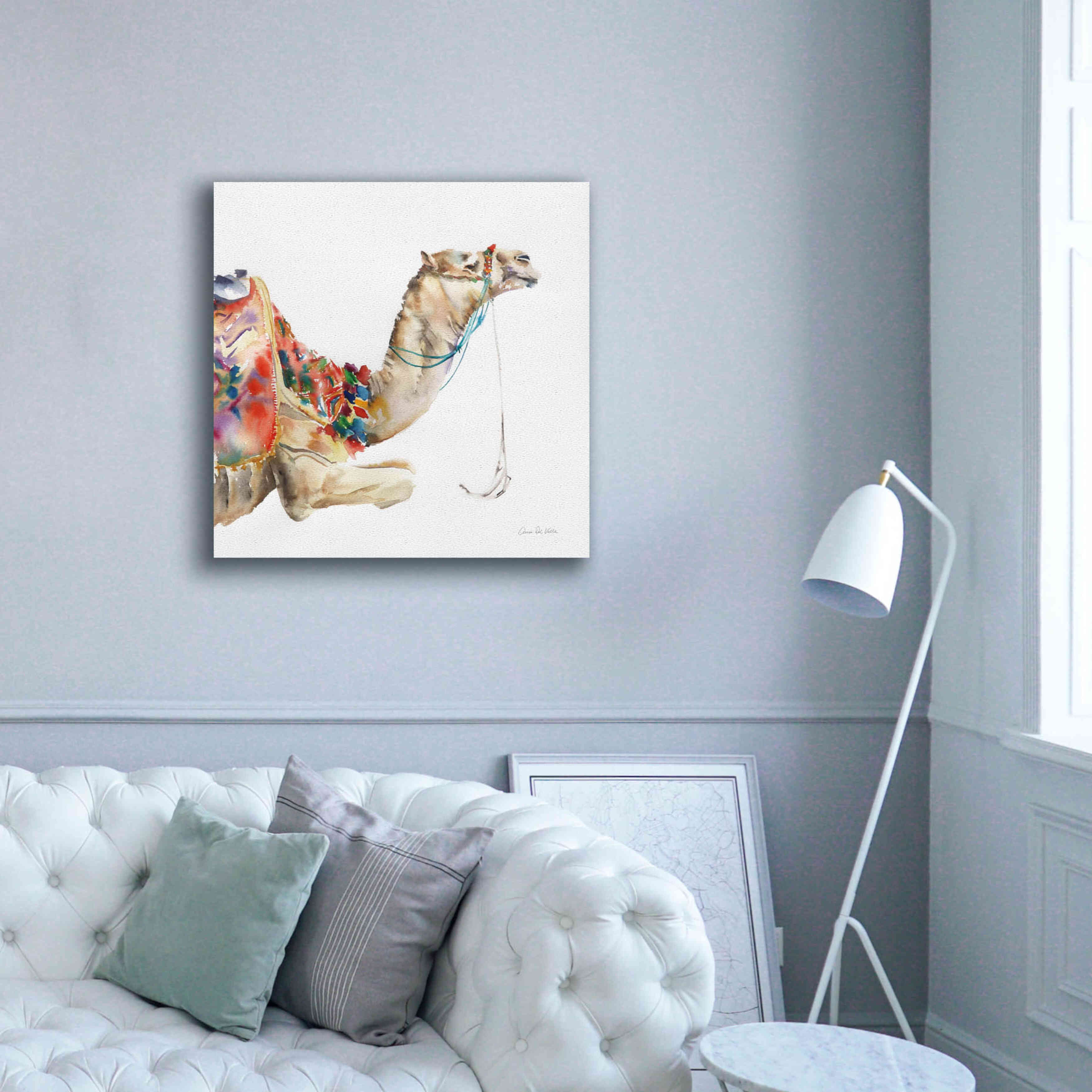 'Desert Camel I' by Alan Majchrowicz, Giclee Canvas Wall Art,37x37