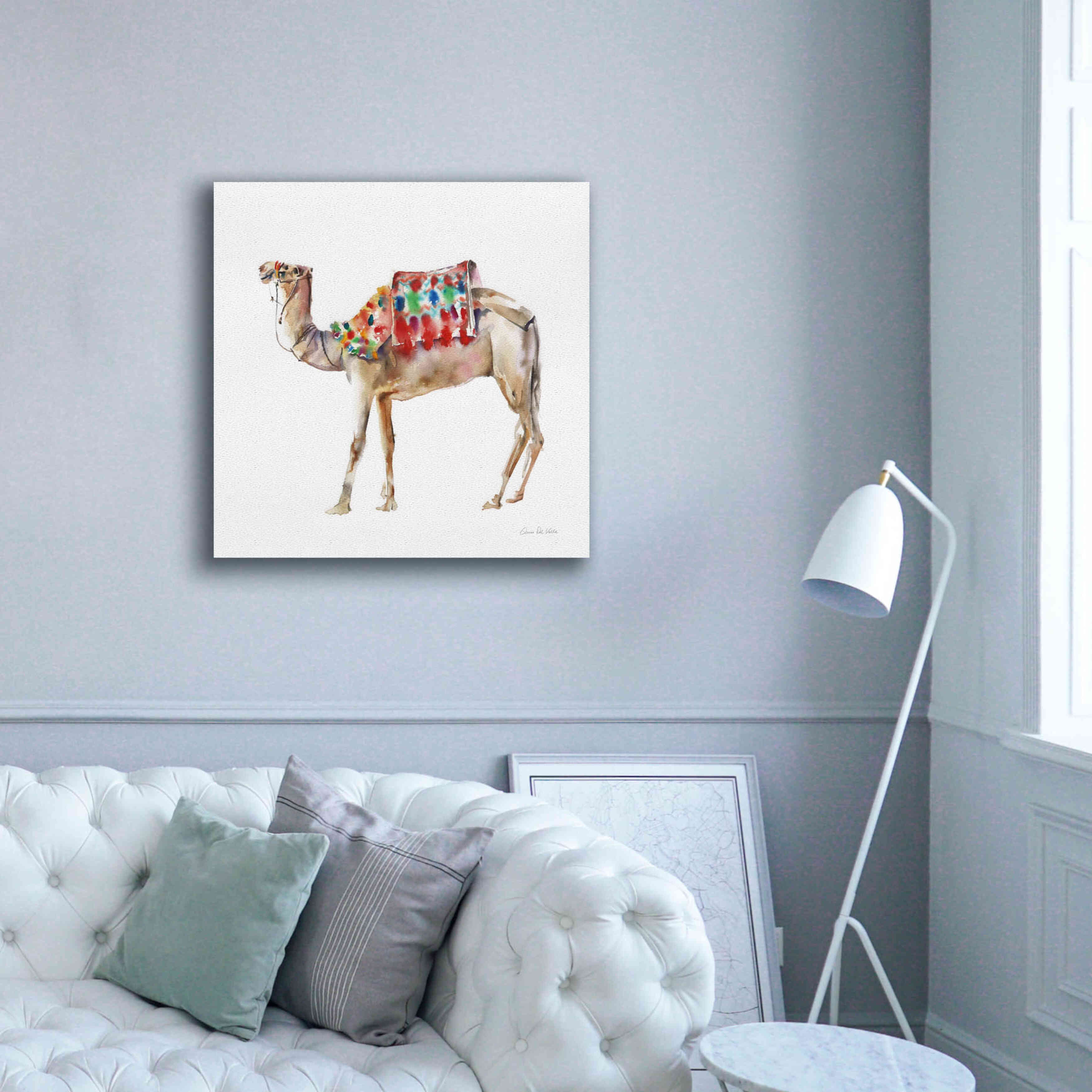 'Desert Camel II' by Alan Majchrowicz, Giclee Canvas Wall Art,37x37
