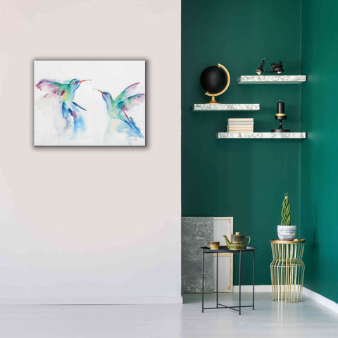 Image of 'Hummingbirds I' by Alan Majchrowicz, Giclee Canvas Wall Art,34x26