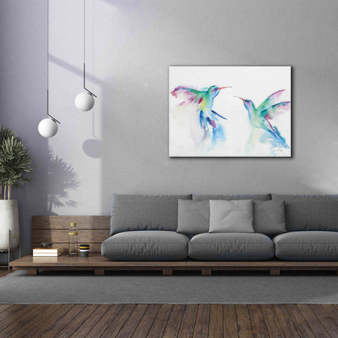 Image of 'Hummingbirds I' by Alan Majchrowicz, Giclee Canvas Wall Art,54x40