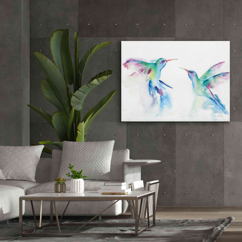 Image of 'Hummingbirds I' by Alan Majchrowicz, Giclee Canvas Wall Art,54x40
