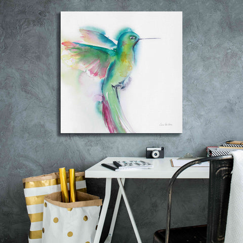 Image of 'Hummingbirds II' by Alan Majchrowicz, Giclee Canvas Wall Art,26x26