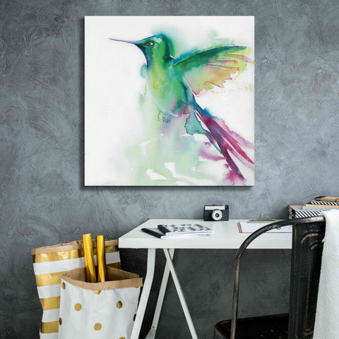 Image of 'Hummingbirds III' by Alan Majchrowicz, Giclee Canvas Wall Art,26x26