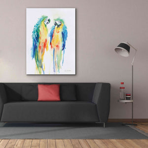 'Colorful Parrots I' by Alan Majchrowicz, Giclee Canvas Wall Art,40x54
