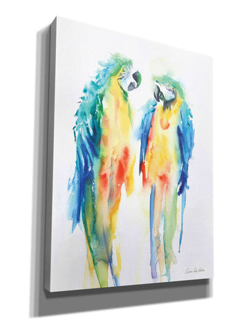 Image of 'Colorful Parrots I' by Alan Majchrowicz, Giclee Canvas Wall Art