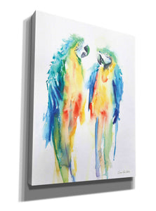 'Colorful Parrots I' by Alan Majchrowicz, Giclee Canvas Wall Art