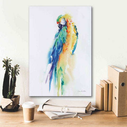 Image of 'Colorful Parrots II' by Alan Majchrowicz, Giclee Canvas Wall Art,18x26