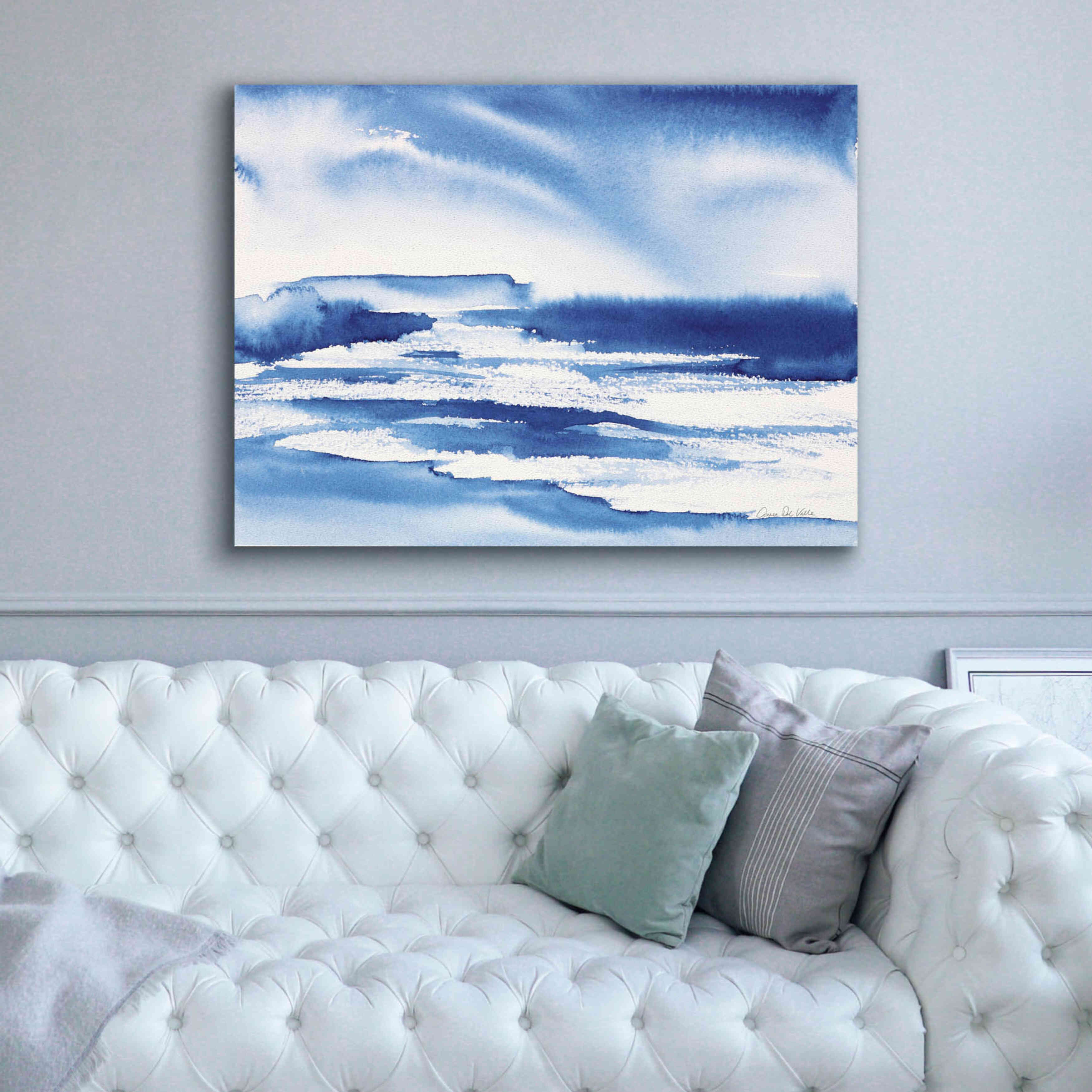 'Ocean Blue I' by Alan Majchrowicz, Giclee Canvas Wall Art,54x40