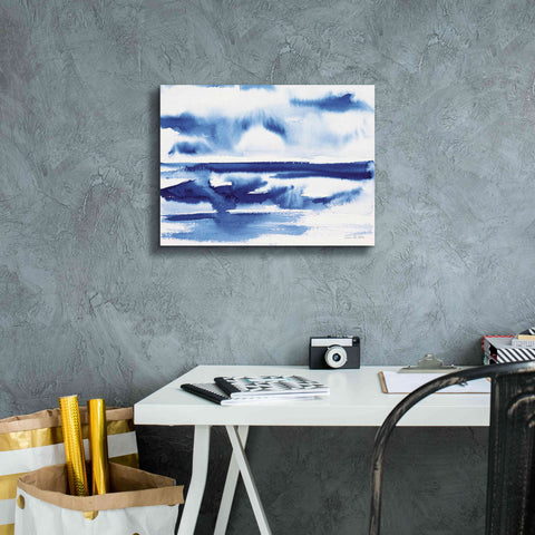 Image of 'Ocean Blue II' by Alan Majchrowicz, Giclee Canvas Wall Art,16x12